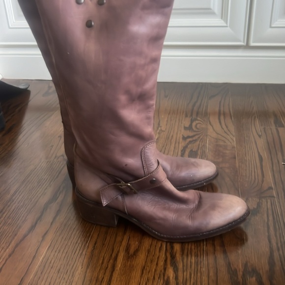 Lavorazione Artigiana leather boots in charcoal color size 39 Great condition - Picture 5 of 9